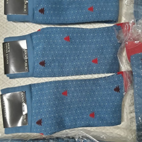 Banana Republic Dots & Trees Dress Sock - Picture 3 of 4